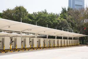 延边膜结构停车棚