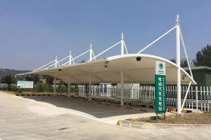 延边膜结构停车棚